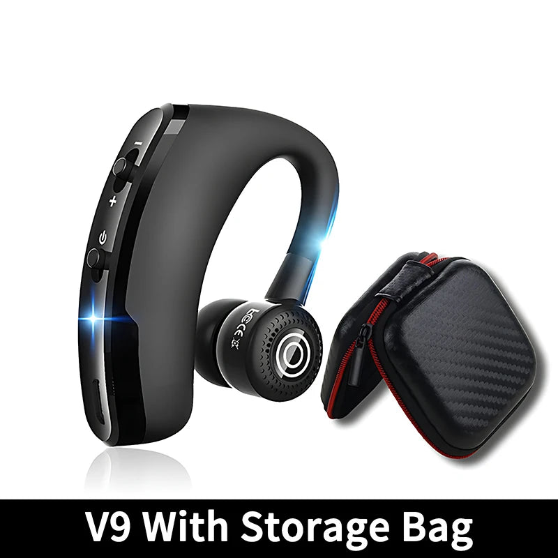 New V8 Wireless Bluetooth Single Earphone  Headset Handsfree samsung iphone