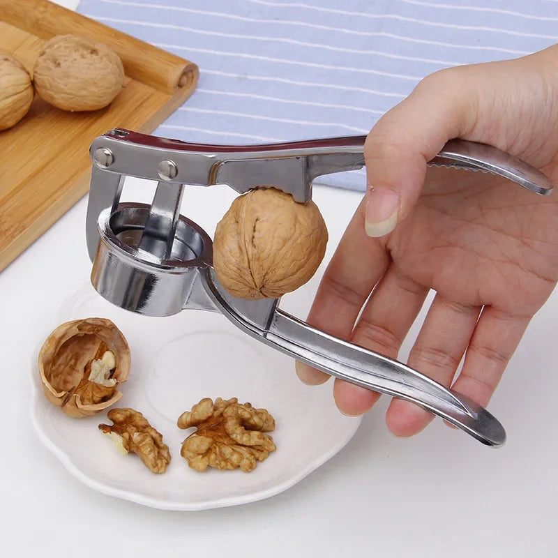 Stainless Steel Garlic Press Crusher Mincer Handheld Garlic Smasher Squeezer Manual P