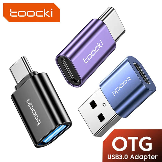 USB 3.0 to Type-C Adapter Micro to USB 2.0 OTG Converter for MacBook Samsung"