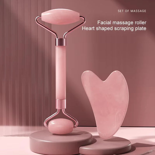 Facial Massage Roller Tool  Resin Face, Neck & Eye Scraping Board