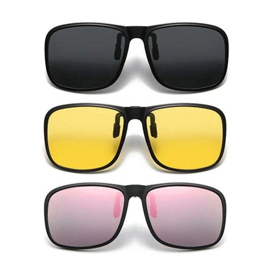 Vintage Oversized Square Sunglasses – Unisex UV400 Designer Shades