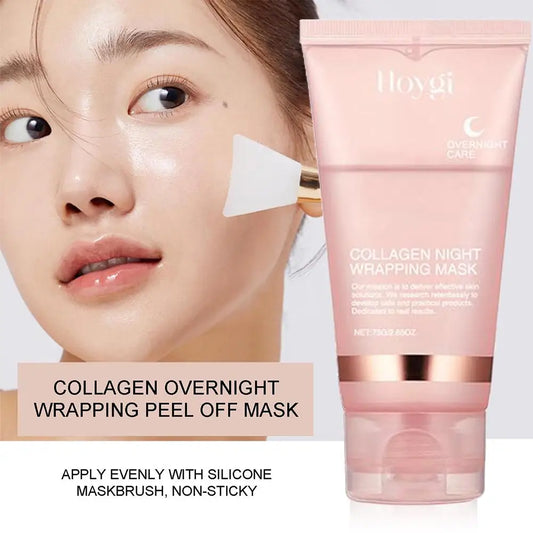 Overnight Peel-Off Face Mask  Hydrating Korean Night Cream 75ml